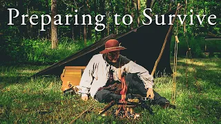 Preparing to Survive in the Flintlock Era | 18th Century Trekking Set Up & Gear Testing