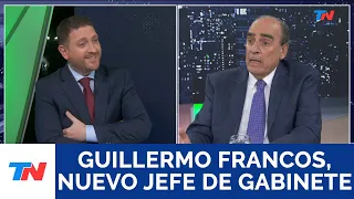 "El hecho de que el presidente me haya convocado es bueno para generar consensos": Guillermo Francos