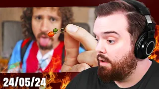 Nunca había probado un chile TAN PICANTE｜REACCIONANDO A LUISITO COMUNICA