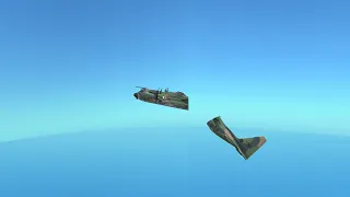 Lockheed MC-130J breaks up mid flight | Fictional TFS movie