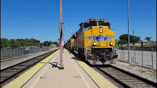 UP, Metrolink, Amtrak Action in Moorpark | Ft.Tier 4 Locomotive #3031 SD70AH-T4 | 7/25 - 7/27-23