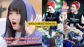 KPOP Idols Reaction To Fans Gifts (English Sub)