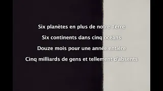 Jean-Jacques Goldman - Quelque part, quelqu'un (paroles)