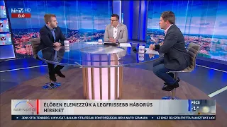 Háború Ukrajnában és Izraelben - Hidegkuti Konstantin (2023-11-23) - HÍR TV