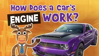 Cars for Kids — Smarty Moose — How in the World does a Car's Engine Work? Episode 2 - Cars for Kids