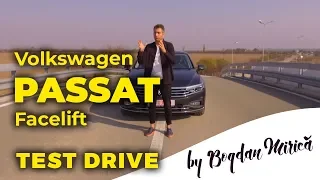 VOLKSWAGEN PASSAT facelift - test drive de Bogdan Mirică