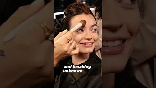 Emma Mackey makeup time #emmamackey #emma #jennaortega #shortvideo #netflix #wednesday #shorts