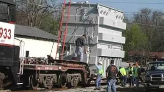 Huntsville-Madison County Railroad Moves 350,000 lb. transformer