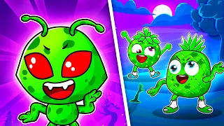 Alien Zombies Is Coming 👽 Zombie Epidemic Song 🎶 Zombie Alien Dance | English Kids Songs by YUM YUM