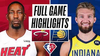 Miami Heat vs Indiana Pacers - Full Game Highlights - Oct 23, 2021