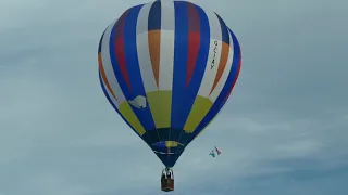 hot air balloon time lapse