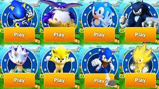 Sonic Dash - New Character Coming Soon - All Characters Unlocked and Fully Upgraded - Run Gameplay