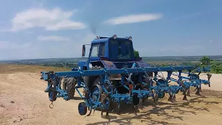 Культивация междурядом Mtz 82 , Mtz 1025 (шырокие колесы) ч.2