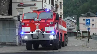 [Gepanzertes TLF, Black Hawk, uvm.] 3600ha Waldbrand in Böhmischer Schweiz-Einsatzfahrten Teil 2