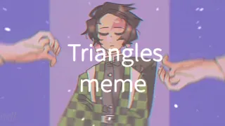 Triangles meme || Kimetsu No Yaiba || [blood warning] [spoiler warning(?)]
