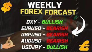 DOLLAR TRENDS? Forex Forecast (28th Aug - 1st Sep 2023) - DXY | EURUSD | GBPUSD | USDJPY| AUDUSD