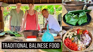 Cooking Traditional Balinese Food In A Local's Home | Ubud, Bali