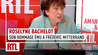 Roselyne Bachelot rend un hommage ému à Frédéric Mitterrand