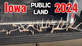 Shed Hunting 2024 IOWA PUBLIC LAND