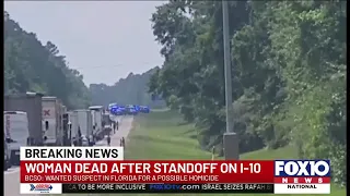 Standoff in Baldwin County on I-10 ends after apparent suicide