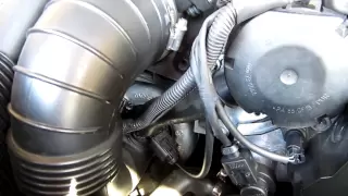 Mercedes E270 cdi turbo sound