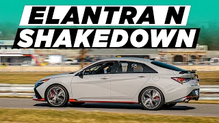 2022 Elantra N First Track Day Shakedown // IT'S A BEAST