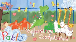 Pablo - Valentines Love and Friendship Compilation | Cartoons for Kids