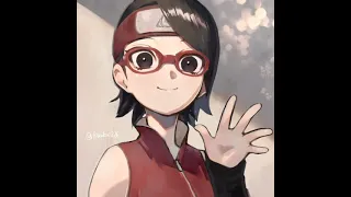 Boruto and Sarada's Family edit | Boruto, Naruto, Hinata, Himawari, Sarada, Sasuke and Sakura