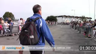 Arrivée 21km - semi de Tournefeuille 2015