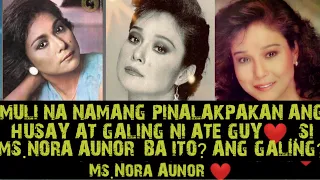 SAAN MANG SULOK.NG DAIGDIG❤️SUMASALUDO SA HUSAY AT GALING NI MS.NORA AUNOR❤️CONGRATS ATE GUY❤️