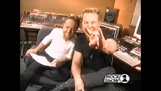 Lars and James from Metallica Host on VH1's Rock Show (2000)