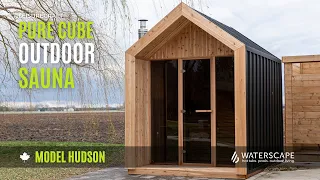 Pure Cube Hudson Outdoor Sauna