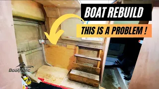 We FIND more PROBLEMS on our PROJECT REBUILD BOAT - EP.90