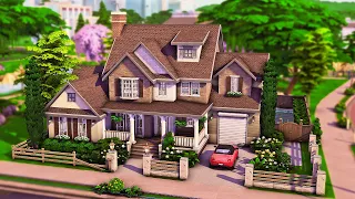 Big Base Game Family Home | The Sims 4 Speed Build