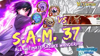 SAM 37 - All Ultimate Sasuke Wandering Ninja Vs 4 Tails ! | Naruto x Boruto Ninja Voltage