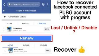 How To Recover Lost Unlink Deleted Pubg Mobile Account Connected With Facebook HINDI 2020