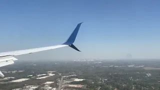 Delta Air Lines Boeing 737-900 Landing in Atlanta