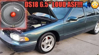 INSTALLING DS18 6.5" SPEAKERS IN 95 IMPALA SS