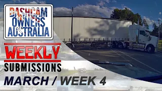 Dash Cam Owners Australia Weekly Submissions March Week 4