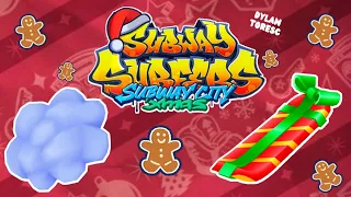 Subway Surfers: Subway City Xmas - New boards: Wrapped & Snow Cloud!