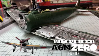 Agora Models Build the Mitsubishi A6M Zero Fighter - Pack 9 - Stages 71-77