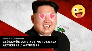Glückwünsche aus Nordkorea - Artikel13 - Artikel11 | Grille