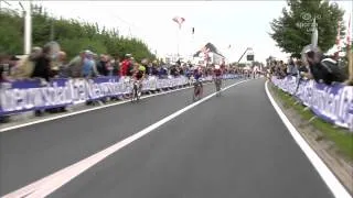 Philippe Gilbert wins 2012 UCI Road World Championships in Valkenburg ad Geul Netherlands