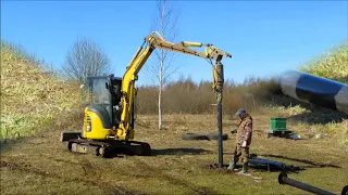 Секрет быстрого монтажа свай. Свайно-винтовой фундамент для СИП-дома