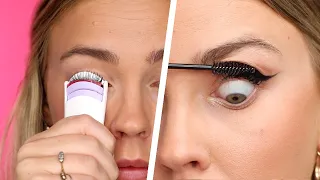 Testing Viral Eyelash Beauty Hacks| Four Nine Looks