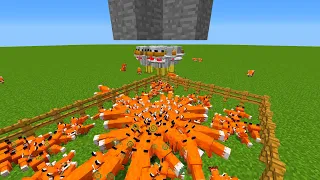 100 fox vs 100 chicken