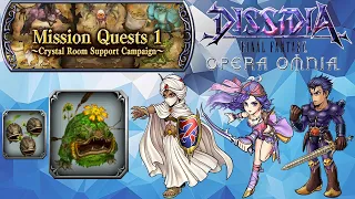 [DFFOO GLOBAL] Mission Quest ~Crystal Room Support Campaign 1~. Mission Quest II CHAOS