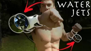 How To Make Wrist Water Propellers! - Underwater Thrusters!!! (Become Aquaman)