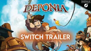 Deponia Announcement Trailer for Nintendo Switch