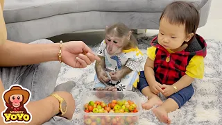 Dad teaches YoYo JR and Ai Tran to be obedient